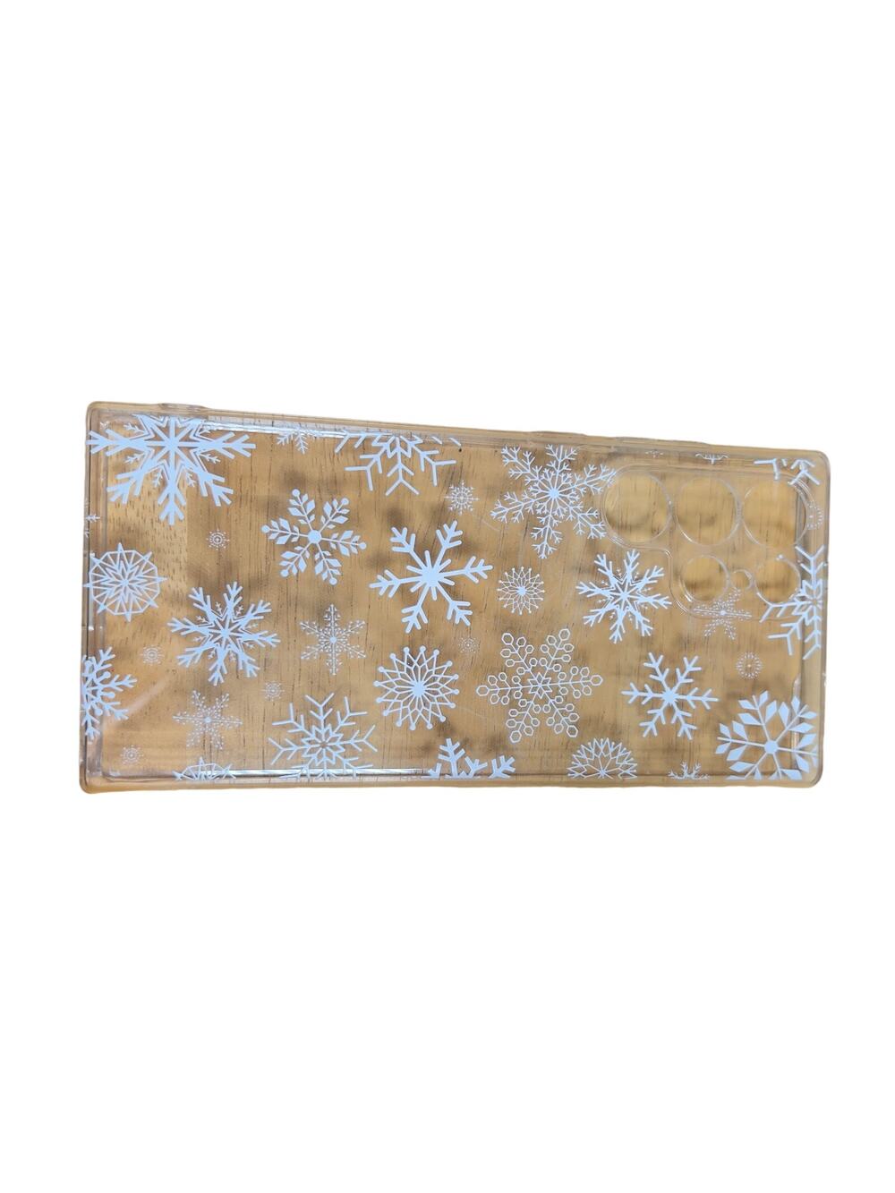 Samsung Galaxy A53 5G Beaucov White Snowflake Drop Protection Shockproof Case